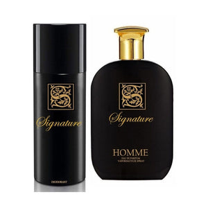 سيت عطر سيجنتشر هوم  للرجال SIGNATURE BLACK EDP