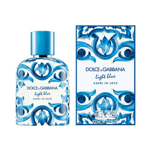 Light & Gabbana Light Blue Capri In Love Pour Homme