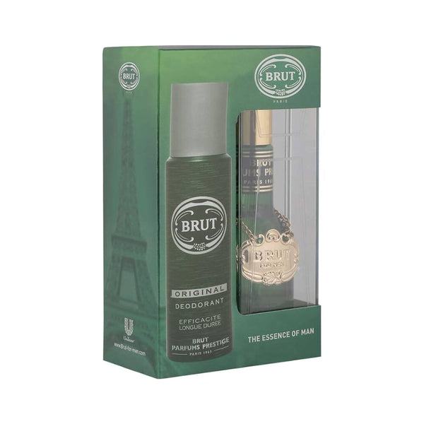 BRUT Classic Men's Perfumes Edt 100 ML & Orignal Deodorant 200 ml