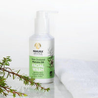 غسول الوجه بزيت المانوكا النيوزيلندي بخلاصة الصبار وعسل المانوكا وايلد فيرنز Wild Ferns Facial Wash with Aloe Vera and Manuka Vantage