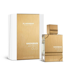 عطر الحرمين عنبر عود وايت اديشن للجنسين AL HARAMAIN Amber Oud White Edition