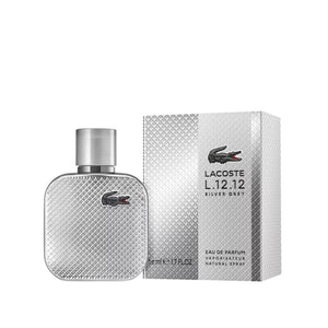 Lacoste L.12 12 Silver Gray For Men Lacoste L.12.12 Silver Gray For Man