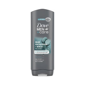 غسول الجسم والوجه للرجال دوف مين + كير بالأوكالبتوس الأزرق وخشب الصنوبر | Dove Men + Care Blue Eucalyptus + Birch Body and Face Wash