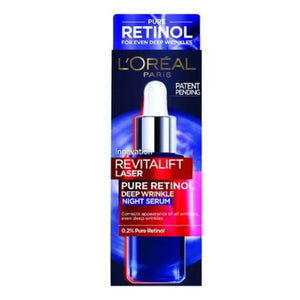 سيروم الليل ديرمو ريتينول 30 مل من لوريال باريس | L'Oréal Paris Dermo Retinol Night Serum 30ml