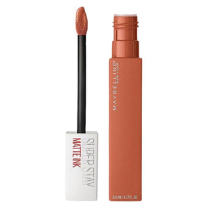 أحمر شفاه سائل سوبر ستاي مات إنك - درجة 75 فايتر (نيود) من ميبلين | Maybelline Super Stay Matte Ink Nude 75 Fighter
