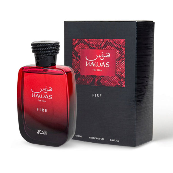 عطر رصاصي هوس فاير للجنسين | Rasasi Hawas Fire Unisex