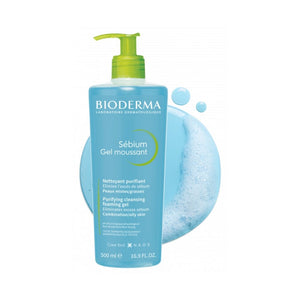 غسول بشرة دهنية بايو ديرما Bioderma Sebium Foaming Gel Cleanser