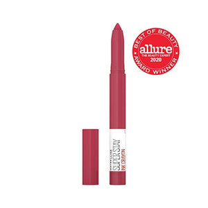 ماكياج أحمر الشفاه مايبيلين نيويورك مايبيلين سوبر ستاي إنك كرايون ماتي لونغوير Maybelline New York Maybelline Super Stay Ink Crayon Matte Longwear Lipstick Makeup, Pave The Road, 0.04 Ounce ., 130 Pave The Road, 0.04 ounces (Pack of 2)