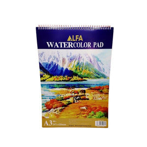 دفتر رسم مائي الفا ALFA Watercolor drawing book
