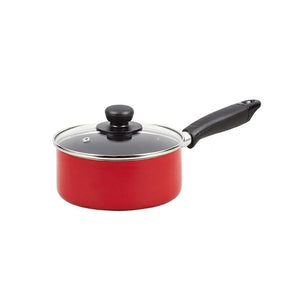 قدر غير لاصق مقبض واحد مع غطاء زجاج بيرل Pearl Non-Stick One Handle Mini Pot With Glass Lid