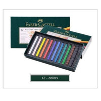 طباشير باستيل الملون من بوليكروموس للفنانين علبة 12 فابير كاستل FABER CASTELL Polychromos Artists Pastel Crayons Box of 12