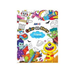دفتر تلوين الاصدقاء Coloring Book Friends