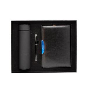 حافظة مياه مع دفتر وقلم Water Bottle + Wallet Set