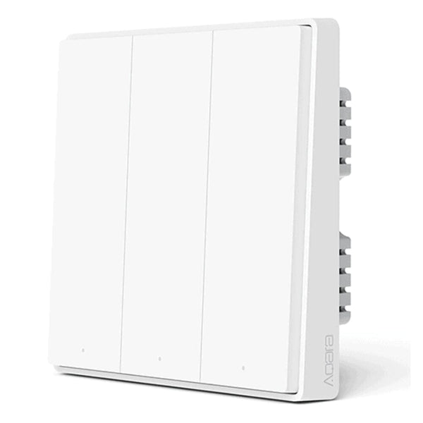 سويج جداري ذكي من اكارا AQARA Smart Wall Switch D1(No Neutral. Triple Rocket)