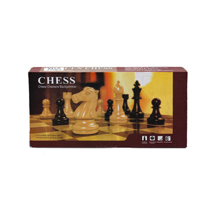 شطرنج خشب وسط مع طاولي