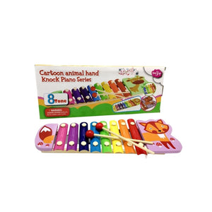 سلسلة البيانو 8 نغمة الحيوان تدق اليد Animal 8 tone hand knock piano series