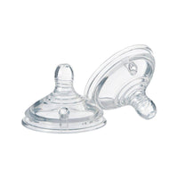 حلمة رضاعة متوسطة التدفق تومي تيبي Tommee Tippee Closer Nature Med Flow Teats2 Pack 3m+