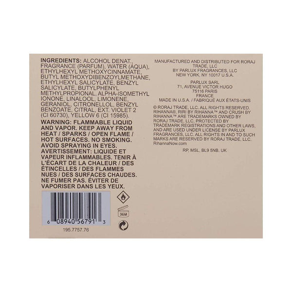 عطر نسائي ريهانا كراش ومين RIHANNA RIRI CRUSH WOMMEN EDP
