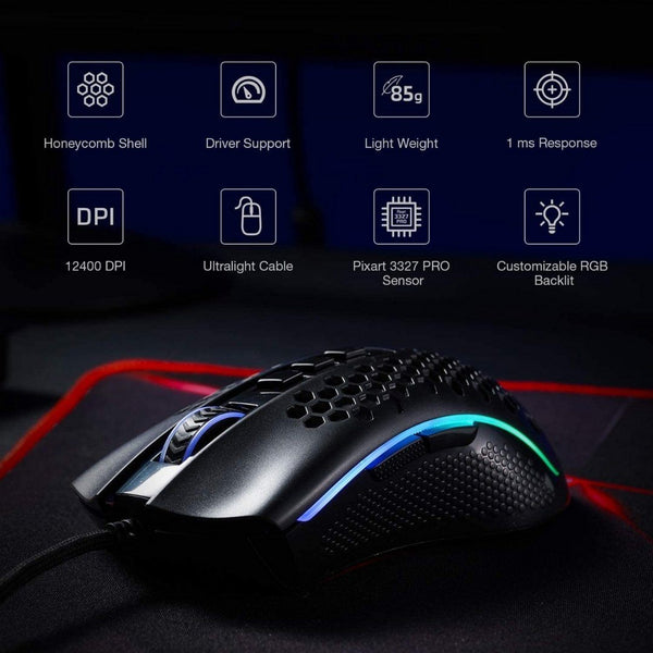 Redragon M808 Storm RGB Gaming Mouse