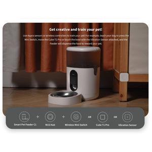 جهاز إطعام الحيوانات الاليفة ذكي اكارا AQARA Pet feeder C1