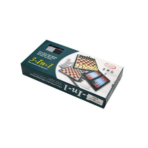 Chess and Backgammon and Checkers 3 in 1