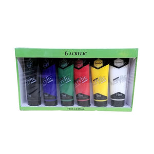 سيت 6 الوان اكرلك Set 6 Acrylic Colors