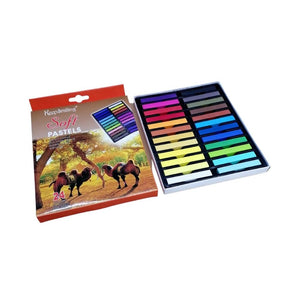 مجموعة ألوان الباستيل الناعمة Keep Smiling Colored Soft Pastels Pack of