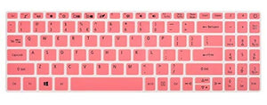 غطاء لوحة المفاتيح وردي Keyboard Cover Skin for Acer Aspire 5 Slim Laptop A515-46 A515-45/45G A515-56/56T/56G A515-55 A515-55T/55G A515-54/54G A515-53/53G/53K A515-52 A515-45/45G, Acer Aspire 3 A315, Pink