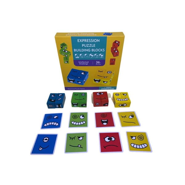 Expression Puzzle Buildingblocks