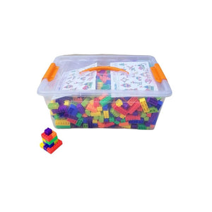 سيت مكعبات Set cubes in a plastic box