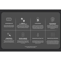 قفل باب ذكي بلوتوث اكارا Aqara Door lock A100 Bluetooth