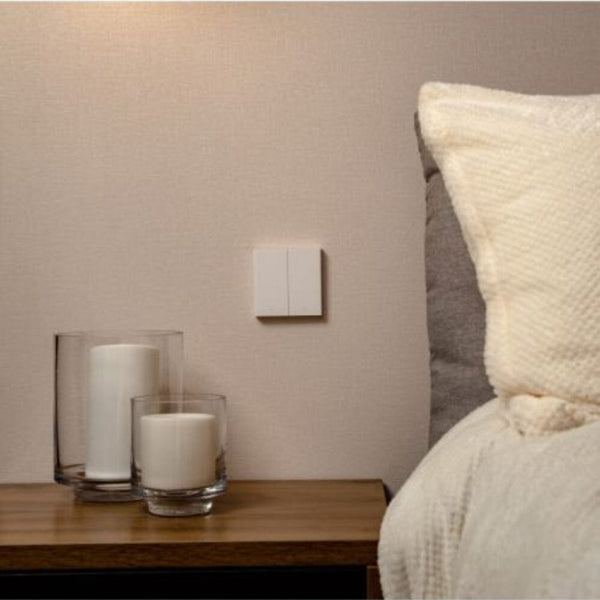 سويج جداري ذكي ماركة اكارا Aqara Wall Switch H1  (No Neutral. double rocker)