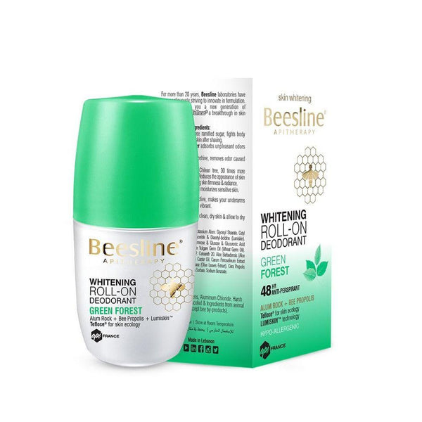 بيزلين رول مزيل الرائحة لتفتيح البشرة وتاخير نمو الشعر Beesline  Whitening ROll-Hair Delaying Deo