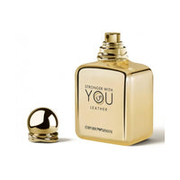عطر رجالي سترونجر ويذ يو ليذر بور هوم أو دي بارفان ارماني Armani Stronger With You Leather Pour Homme For Men Eau De Parfum