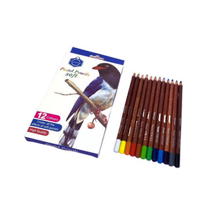 سيت الوان باستيل خشبي Set  wooden pastel colors