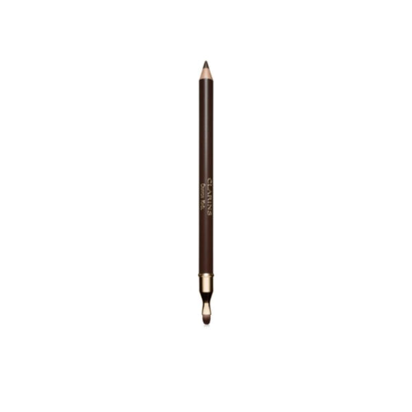 قلم تحديد عيون بني مكثف يدوم طويلاً فرشاة كحل كلارنس CLARINS Crayon Khol  Intense Brown Long Lasting Eye Liner Pencil/Brush Kohl
