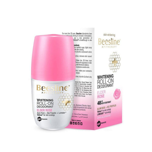 بيزلين رول مزيل الرائحة لتفتيح البشرة وتاخير نمو الشعر Beesline  Whitening ROll-Hair Delaying Deo