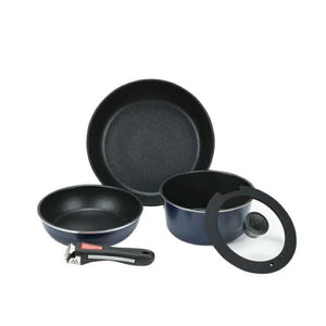 اواني طهي 5 قطع ميجاستون بيرل Pearl Megastone Coat Cookware 5 Piece Set