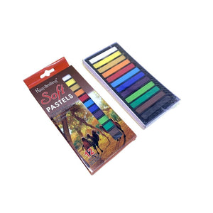 مجموعة ألوان الباستيل الناعمة Keep Smiling Colored Soft Pastels Pack of