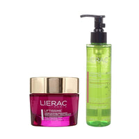 كريم مرطب للبشرة لفتسيم مع غسول ليراك LIERAC Liftissime Silky Formula Cream And lotion