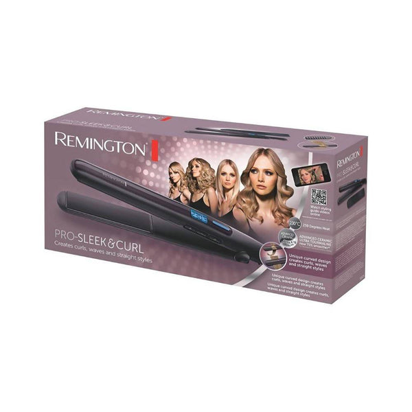 اداة تمليس الشعر ريمنجتون Remington S6505 PRO-Sleek & Curl Hair Straightener