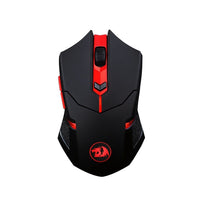 ماوس الألعاب لاسلكي ولوحة ماوس كومبو ريدراغون Redragon M601-WL-BA Wireless Gaming Mouse and Mouse Pad Combo, Ergonomic
