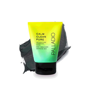 Charcoal mask to remove toxins such as Klin Palladio Calm Clean Pure Detoxifying Chacoal Mask