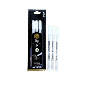 سيت قلم ابيض جل كييب سمايلنج KeepSmiling  Set 3 White Gel Pen