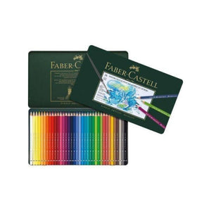 أقلام ألوان مائية من ألبريشت دورر للفنانين  علبة 36 فابير كاستل FABER CASTELL Albrecht Dürer Artists Watercolor Pencils - Tin of 36