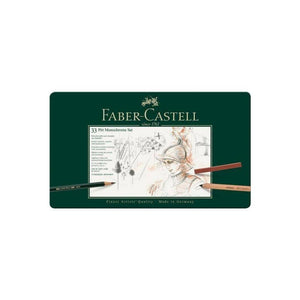 سيت الوان فحم احادي اللون فايبر كاستل FABER CASTELL Monochrome Charcoal Paint
