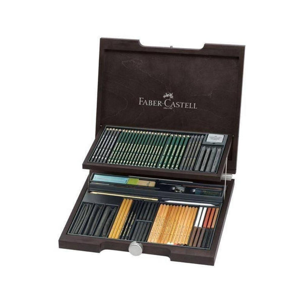 سيت خشبية أحادية اللون فابر كاستل FABER CASTELL SET Monochrome wooden