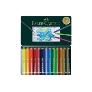 أقلام ألوان مائية من ألبريشت دورر للفنانين  علبة 36 فابير كاستل FABER CASTELL Albrecht Dürer Artists Watercolor Pencils - Tin of 36