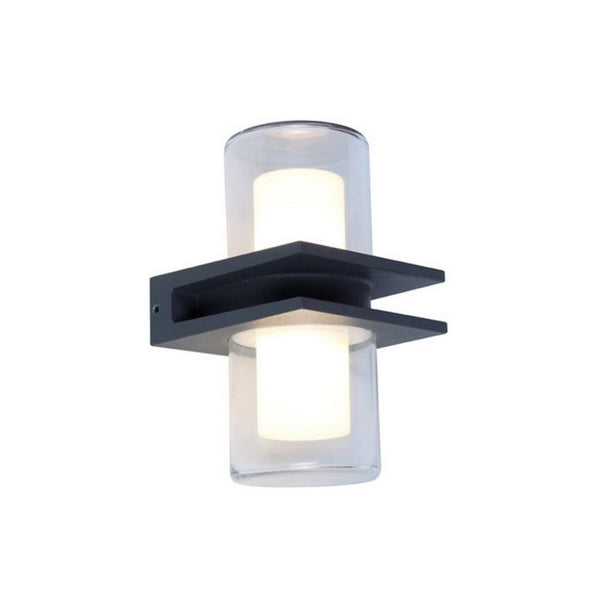 مصباح حائط لوتيك LUTEC MITO WALL LIGHT GRAY 4000K 17W IP54