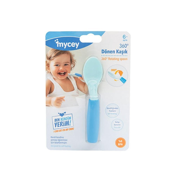 ملعقة اطفال 360 مايسي Mycey 360 Rotating Spoon
